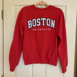Boston University sweatshirt